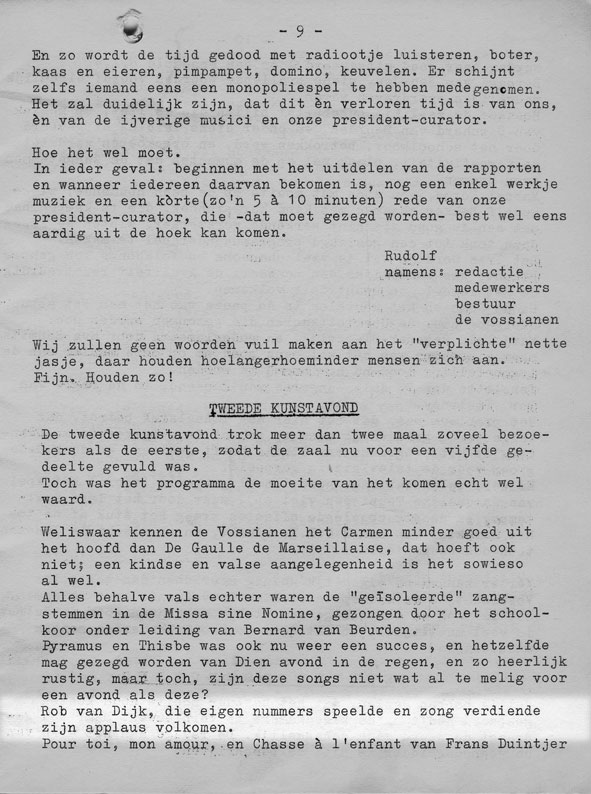 The Scholar, Rob v. Dijk 